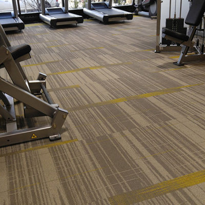 Gym Carpet Flooring Built by DUNCAN for Commercial Project
